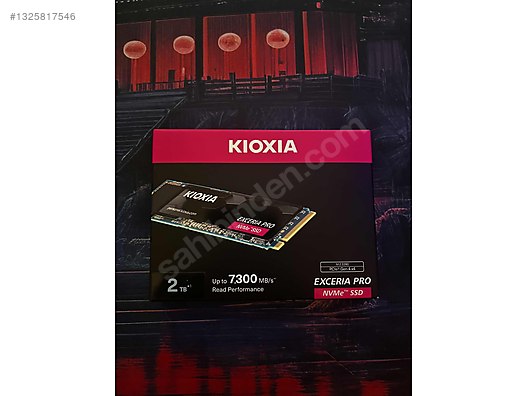 KIOXIA Exceria PRO 2TB NVMe Gen4 SSD Sıfır, Garantili sahibinden