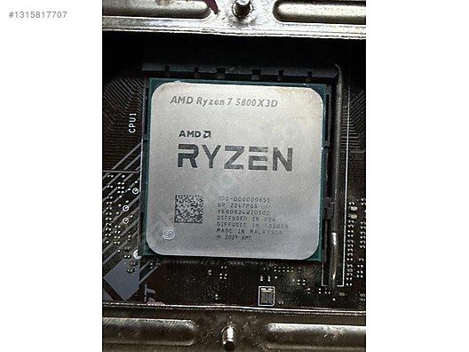 Ryzen 7 5800x3d sahibinden.comda - 1315817707