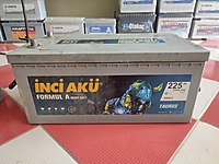 Tır aküsü 225 ah