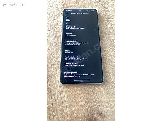 İkinci El ve Sıfır Alışveriş / Cep Telefonu & Aksesuar / Cep Telefonu / Xiaomi / Poco F4