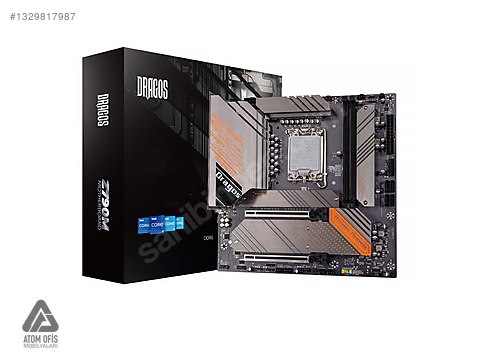Dragos Dragmode Z790M M.2 D5 8000MHz (OC) 1700P Anakart 50 Adet