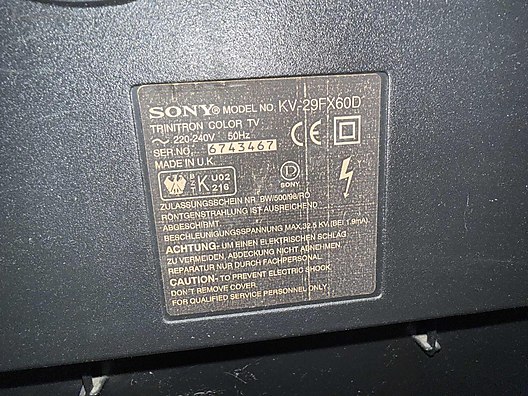 Sony Trinitron KV-29FX60D 29 100Hz CRT TV + Orijinal Sehpa