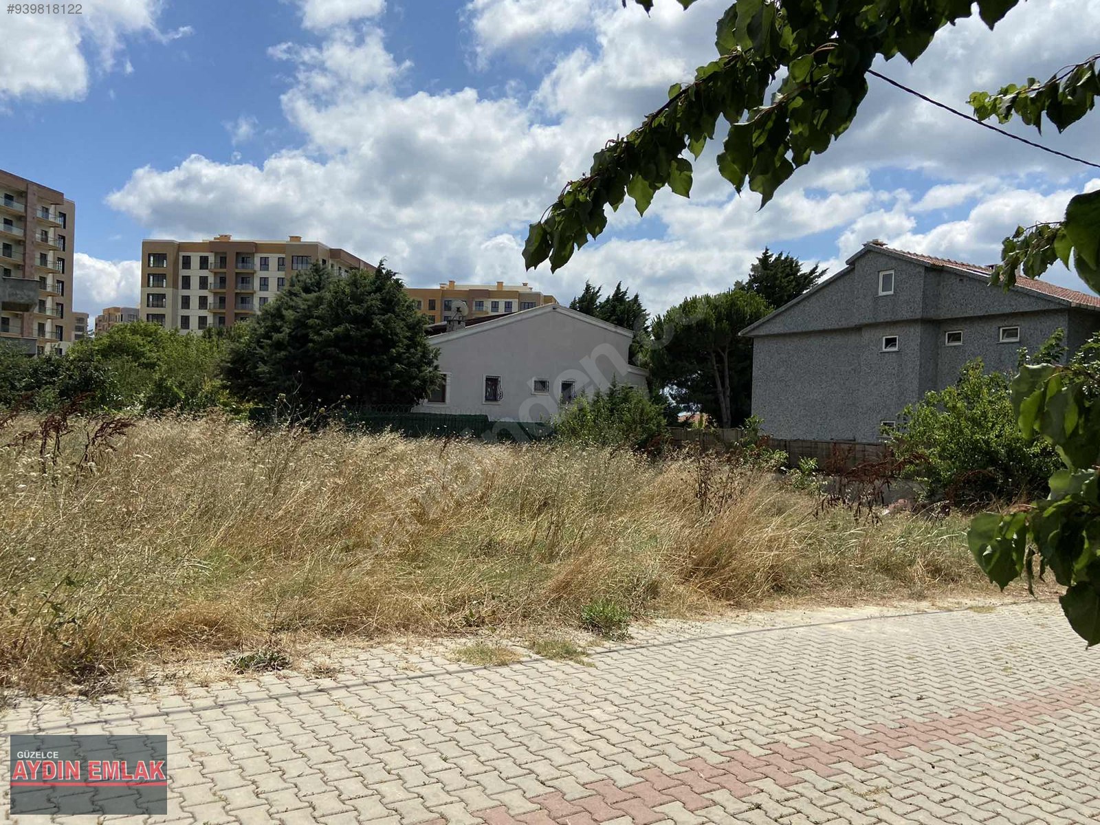 AYDIN EMLAKTAN BİZİM EVLERİN YANIBAŞINDA 465 mt GÜNEY CEPHE ARSA at