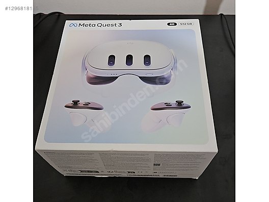 Meta Quest 3 512GB sahibinden.comda - 1296818155