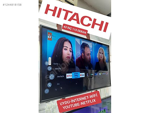 2024年最新入荷 HİTACHİ 43 İNÇ 110 EKRAN SMART LED TV - İkinci El Diğer LED 液晶テレビ