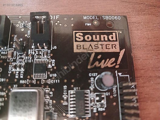 İhtiyaç Fazlası 5+1 Creative Sound Blaster Live! SB0060 sahibinden
