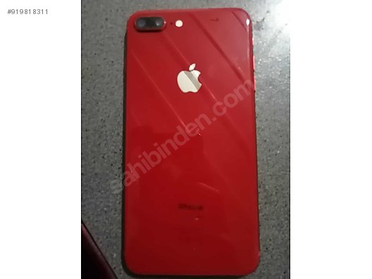 apple iphone 8 plus iphone 8 plus red 64 gb 83 pil sagligi sahibinden comda 919818311