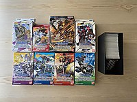 Digimon kartları, TGC desteleri ve Bundle