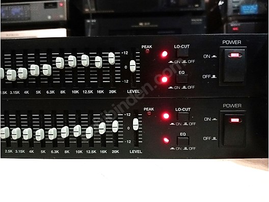 İkinci El ve Sıfır Alışveriş / Müzik / Stüdyo Ekipmanları / Ekolayzer