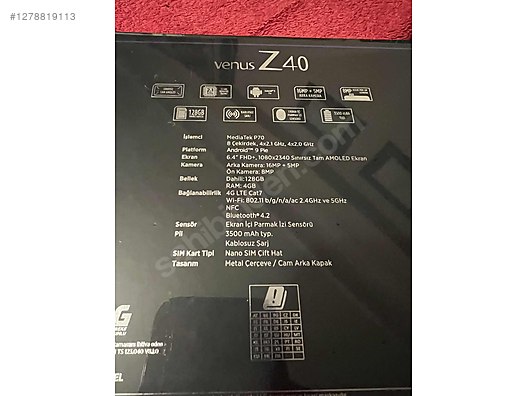 Used & Brand New Items / Cell Phones & Accessories / Cell Phones / Vestel / Venus Z40