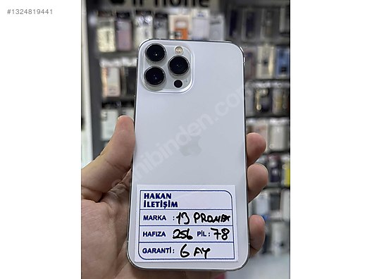 Apple / iPhone 13 Pro Max / 6 AY GARANTİ İPHONE 13 PRO MAX 256GB