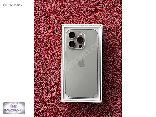 Apple / iPhone 16 Pro / * İPHONE 16 PRO * 256GB * PİL-92