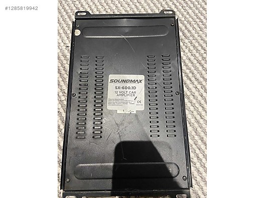 Diğer Power Amfi - SOUNDMAX 600.1 mono bas anfisi