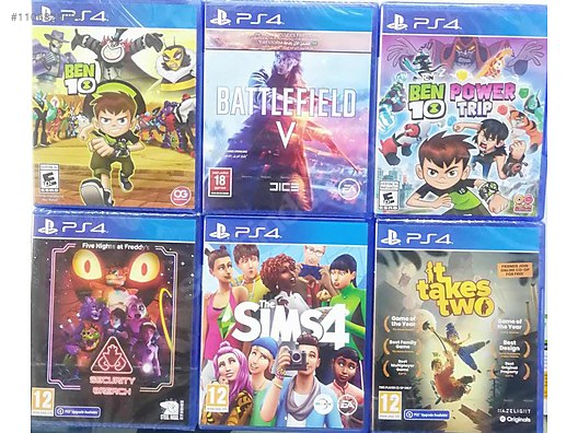 İkinci El ve Sıfır Alışveriş / Oyunculara Özel / Oyun Konsolu / PlayStation 4