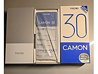 TECNO Camon 30 CL6 / 256gb rom, 24gb ram, 20 ay garantili.