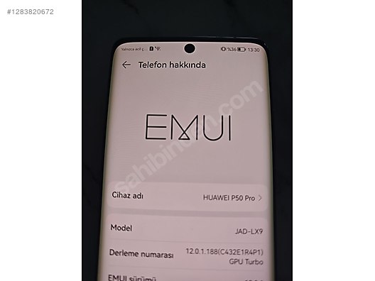 İkinci El ve Sıfır Alışveriş / Cep Telefonu & Aksesuar / Cep Telefonu / Huawei / P50 Pro