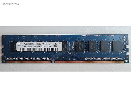 HOT Sk Hynix 4gb Ddr3ram 4gb SK Hynix 4GB 12800E 2Rx8 PC3