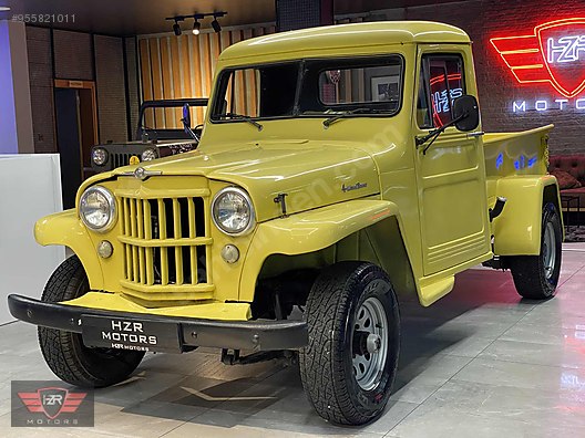 galeriden satilik 1959 model 152000 km jeep willys jeep truck 165 000 tl 955821011