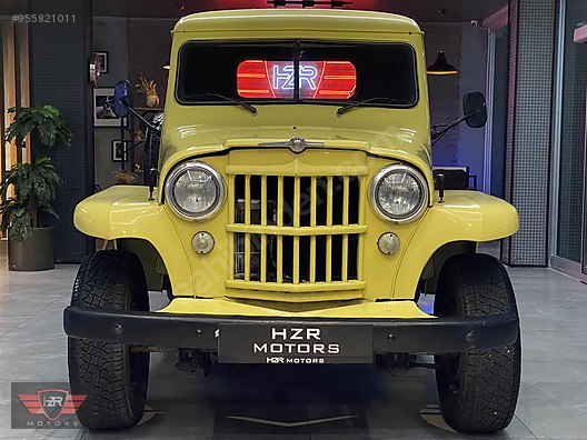 jeep willys jeep truck hzr motors 1959 jeep willys jeep truck koleksiyon at sahibinden com 955821011