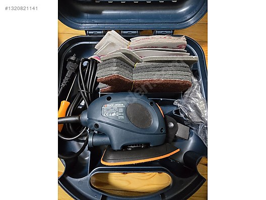 BLACK DECKER MOUSE ZIMPARA MAKİNE SIFIR HİÇ KULLANILMAMIŞ - Sıfır