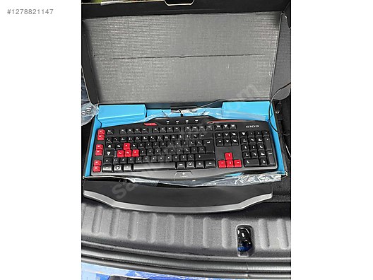 Logitech G103 Gaming Keyboard Oyun Klavyesi Sıfırdan Farksız - Logitech Oyuncu Klavyesi
