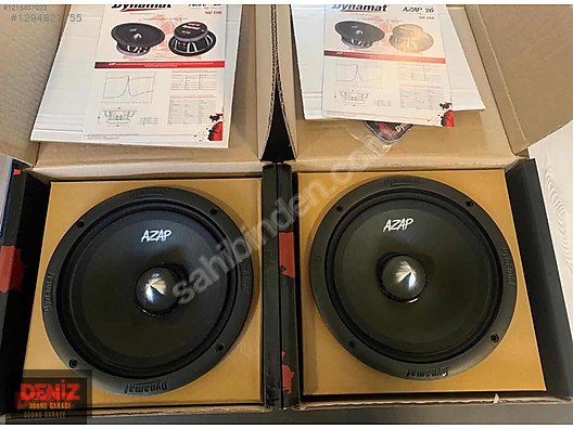 Hoparlör / Midrange / Dynamat Azap-20 Teki 300 Rms 20 Cm Midrange