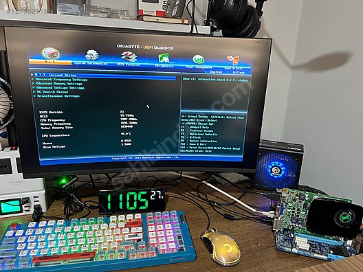 Gigabyte-GA-H61M-DS2-(rev-4,0)+i5-3340+Fan - Anakart ve Tüm Masaüstü Bilgisayar Parçaları sahibinden.com'da
