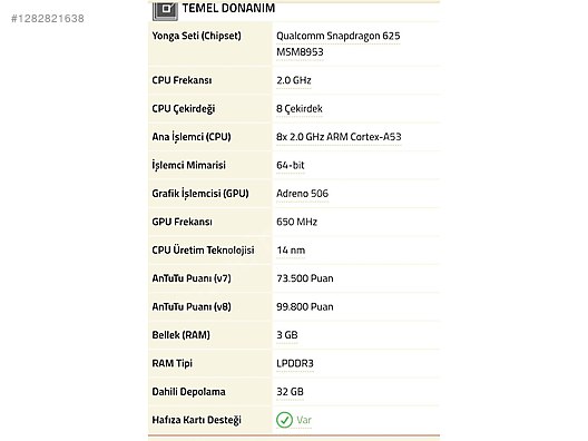 Used & Brand New Items / Cell Phones & Accessories / Cell Phones / Xiaomi / Mi A2 Lite (Redmi 6 Pro)