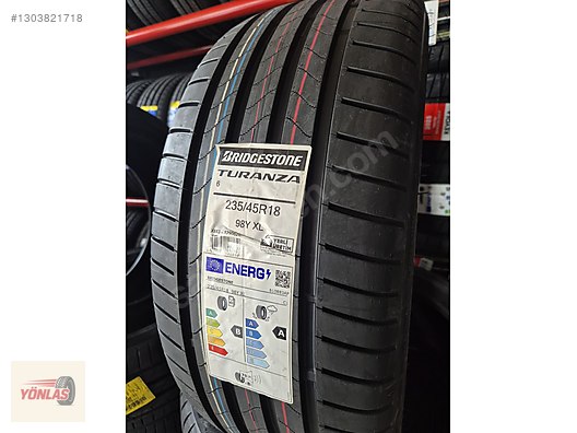 235/45R18 BRIDGESTONE TURANZA 6 XL 98Y sahibinden.comda - 1303821718