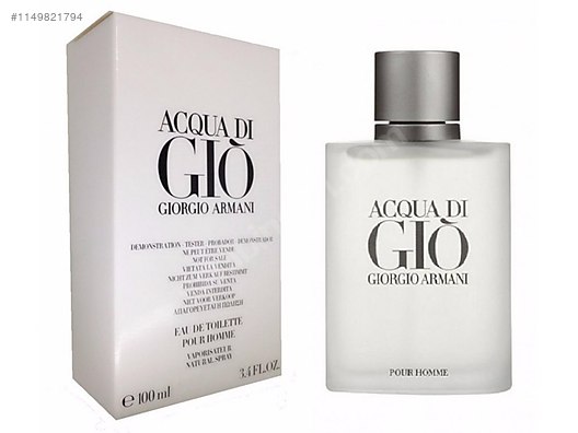 Giorgio armani acqua di gio pour homme 100 ml tester new arrivals