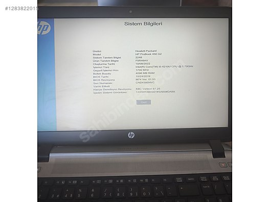 HP / Hp Probook 450 G2 sahibinden.comda - 1283822015