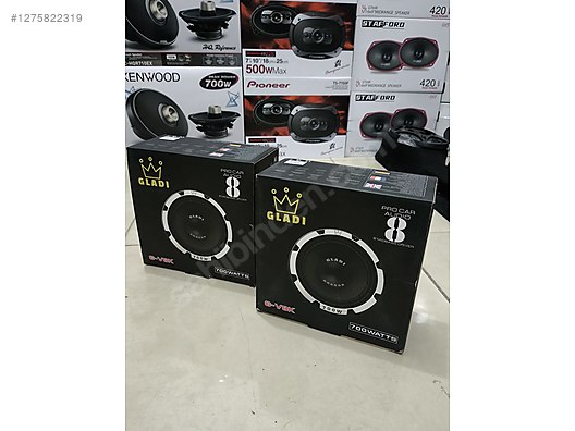 Speaker / Midrange / Gladi 20 cm Midrange Hoparlör Takım 700W