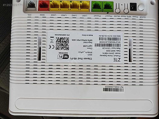 Modem ZTE ZXHN H367A sahibinden.comda - 1263822771