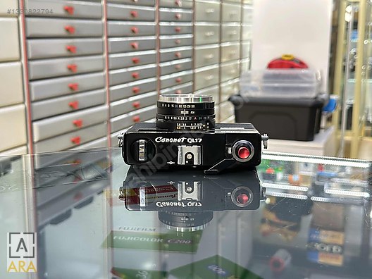35mm Filmli Kompakt / Canon / Canon Canonet QL17 GIII Black