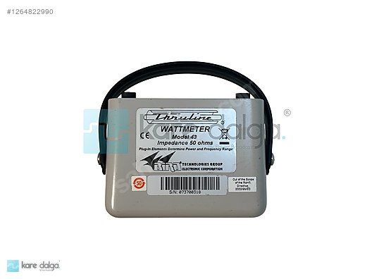 Bird 43 Thruline Wattmeter sahibinden.comda - 1264822990