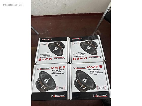 マコト Speaker / Midrange / Macoustic MWF8 on sahibinden.com - 1288823138
