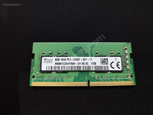 SK HYNİX KOREA 8GB DDR4 RAM sahibinden.comda - 1320823217