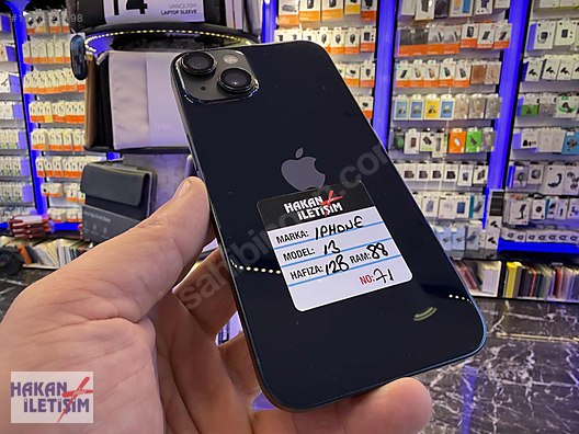 Apple / iPhone 13 / IPhone 13 / 128GB - Siyah Renk / Orijinal
