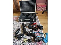 Yashica FR Analog Kamera Seti | 4 Lens + Aksesuarlar