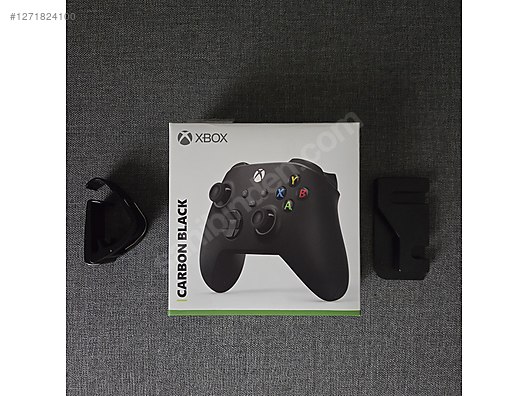 XBOX Controller 9. Nesil Siyah + Telefon Tutucu + Masa Altı Tu. - Kablosuz Microsoft Xbox Oyun Kolu (Gamepad & Joystick)