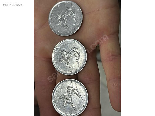 Cumhuriyet Dönemi / 1974 Yılı 5 Lira Madeni Para sahibinden.comda