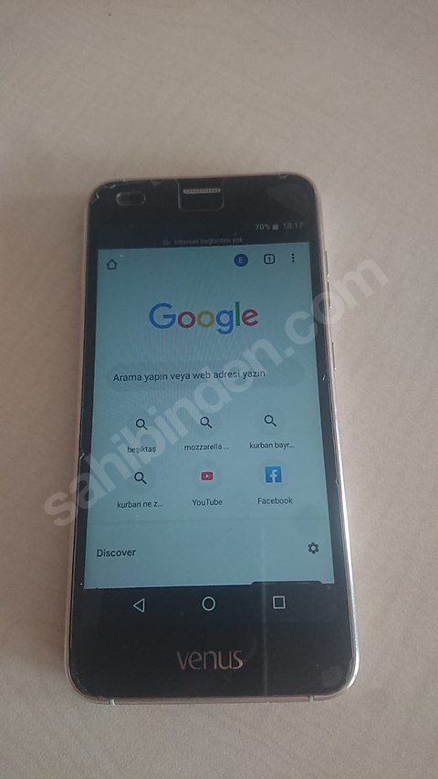 Venus V3 5040 2GB çok temiz cep telefonu al-kullan