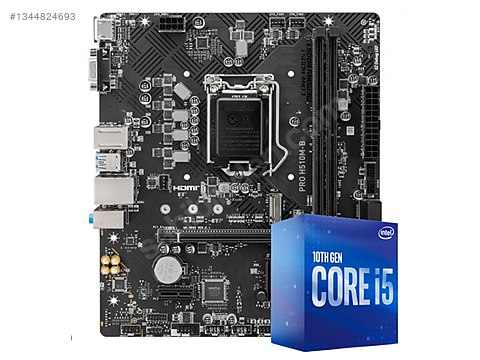 i5 10400f Msi h510m pro Anakart Set sahibinden.comda - 1344824693