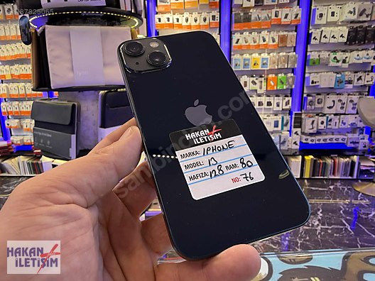Apple / iPhone 13 / IPhone 13 / 128GB - Siyah Renk / Orijinal