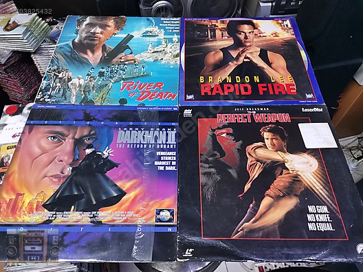 LASER DİSC FİLM 295 ADET CİVARI SIFIR/ İKİNCİ EL 1 - Toplu Kitap