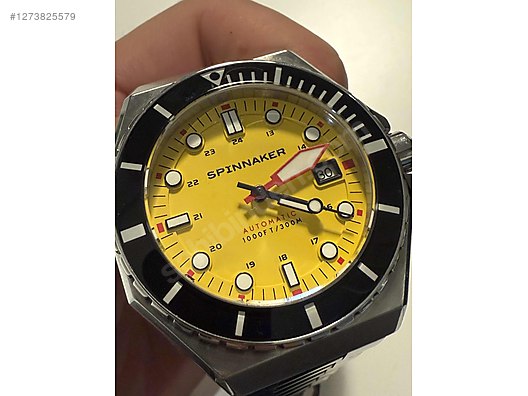 Spinnaker Spinnaker Dumas SP-5081-II Sarı Kadran Saat at