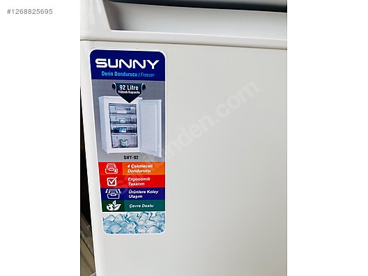 Sunny SNY 92 4 Çekmeceli Dikey Derin Dondurucu sahibinden.comda