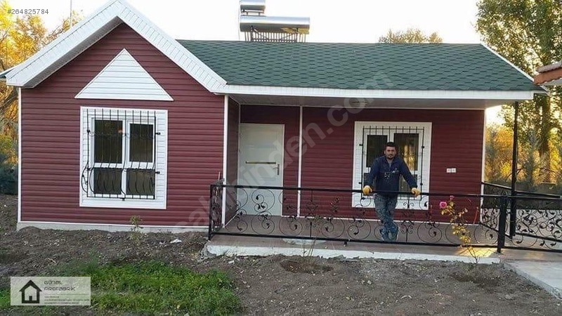 İSVEÇ MODELDE GUNAL PREFABRİK KALİTESI Satılık Prefabrik Ev İlanları