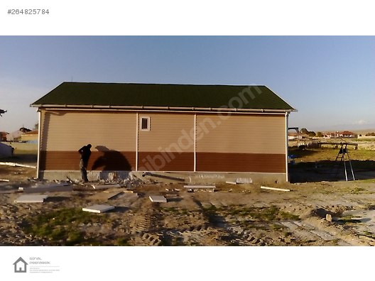 İSVEÇ MODELDE GUNAL PREFABRİK KALİTESI Satılık Prefabrik Ev İlanları