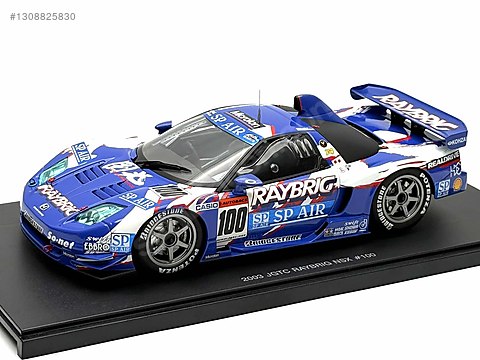 ホンダ NSX JGTC 2003 レイブリック 1/18 オートアート 1:18 Honda NSX JGTC 2003 RAYBRIG #100 Blue 80398 - Autoart on